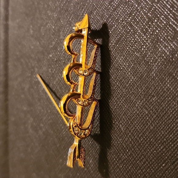 AVON Vintage Heart Brooch - Picture 3 of 4